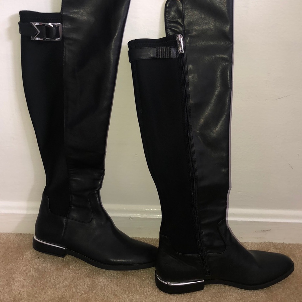 Black Calvin Klein boots